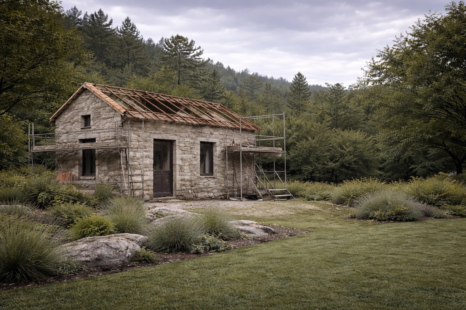 Ampliación de vivienda existente en Galicia (projectsDetail.imageN)