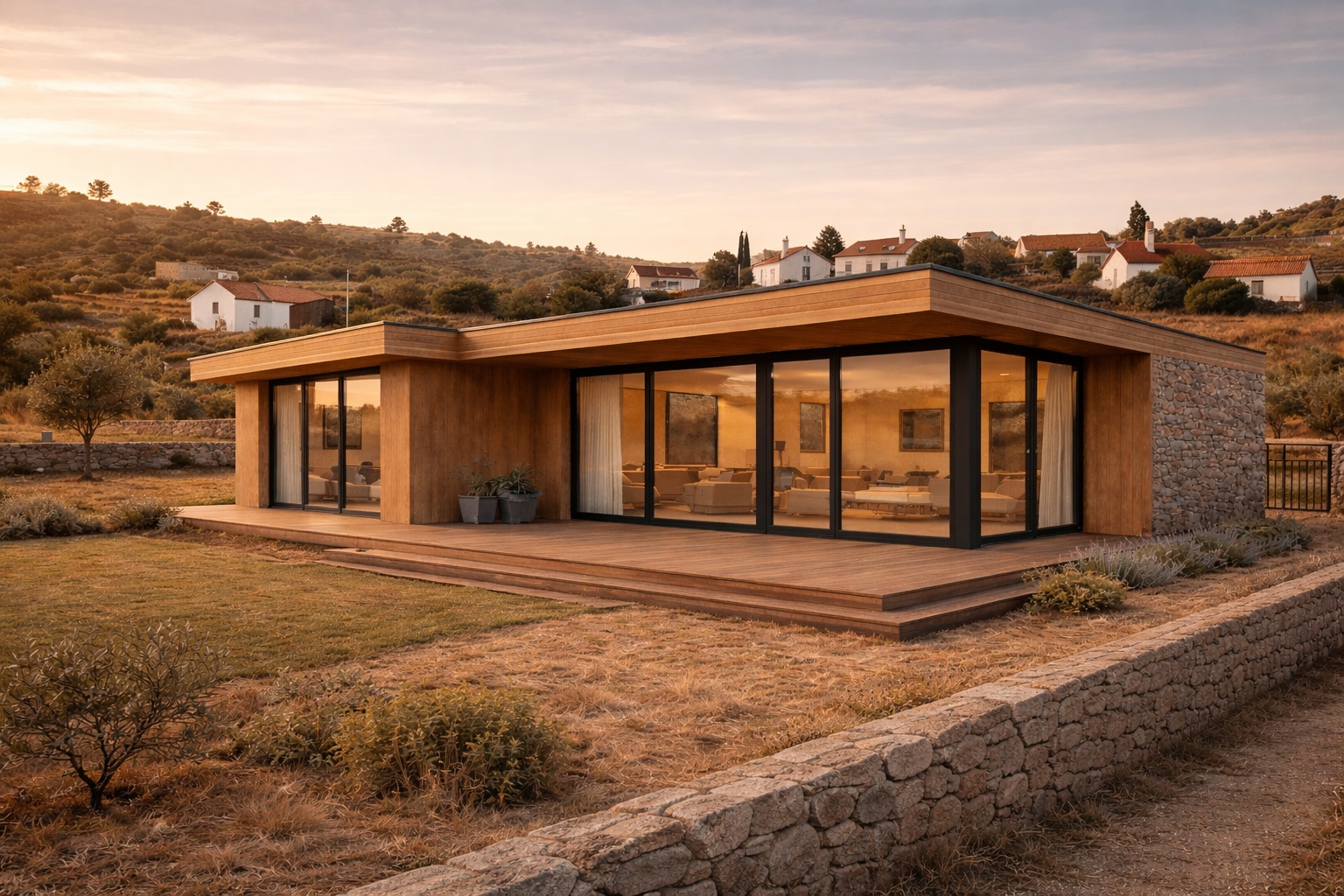 Casa de madera premium en Portugal (projectsDetail.imageN)