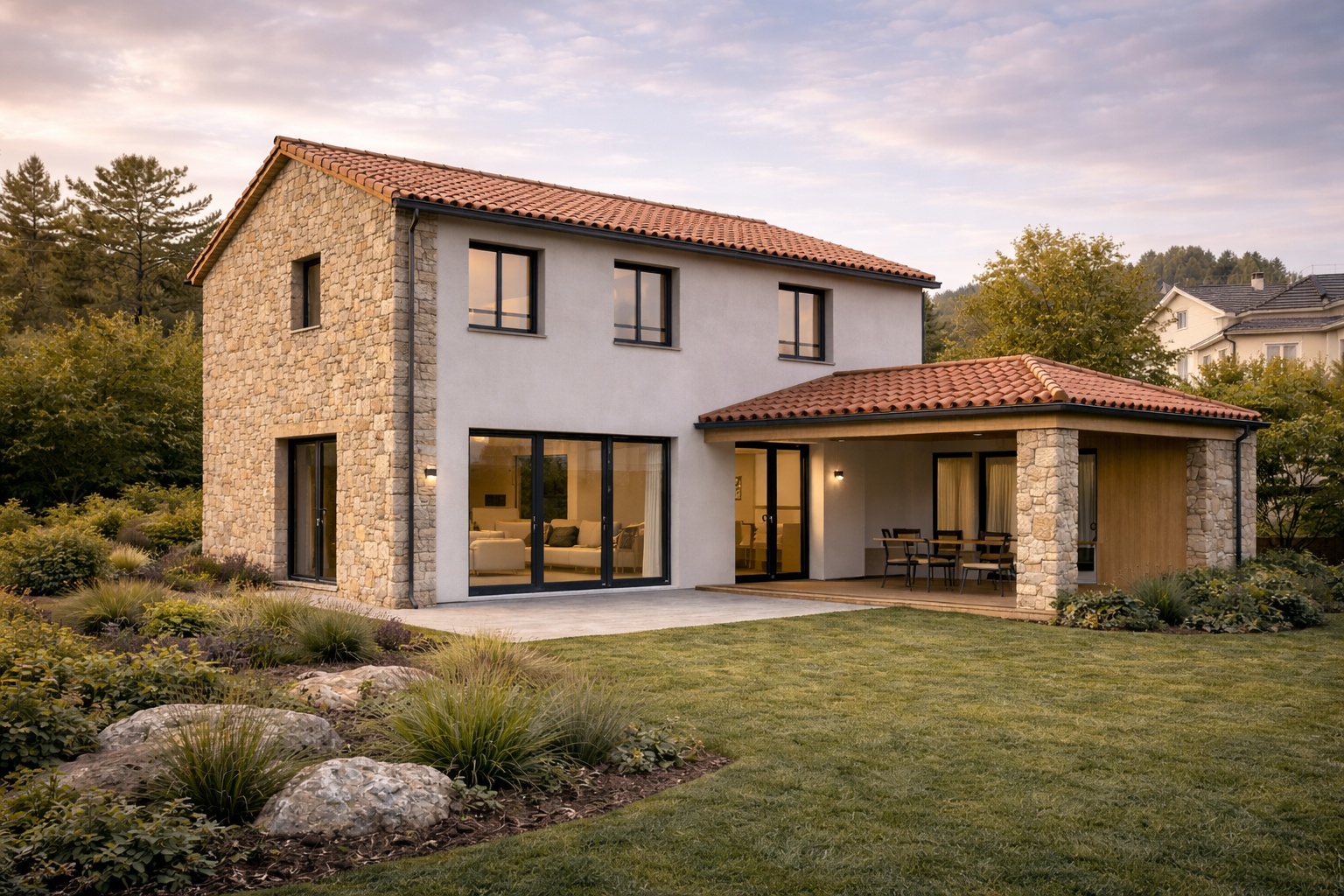 Obra nueva de vivienda unifamiliar en Galicia (projectsDetail.imageN)